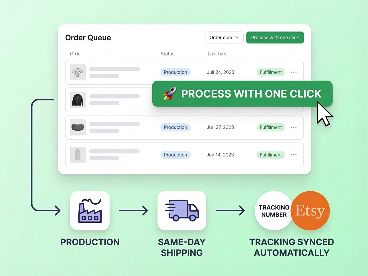 One-Click Order Processing